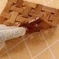 Hand Woven Bamboo Beads Table Coaster Pan Pot Holder 4 Piece Set 16 x 16 cm