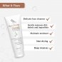 Fixderma Non Drying Cleanser 60g Pack of 2 Soap-free pH Balanced Face Exfoliator