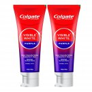 Colgate Visible White Purple Toothpaste 120gm Pack of 2 Whitens Yellow Teeth Colgate Visible White Purple Toothpaste 120gm Pack of 2 Whitens Yellow Teeth