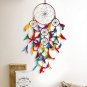 Dream Catcher Handmade Tree of Life Feathers Wall Hanging Multicolor 75cm