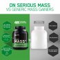 Serious Mass High Protein High Calorie Weight Gainer Powder 1kg Vanilla Flavor