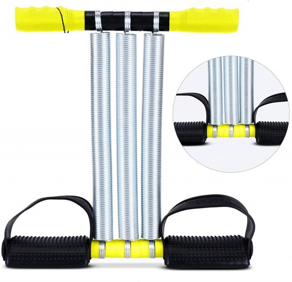 Triple Spring Tummy Trimmer Ab Exerciser Waist Trimmer Weight Loss Exerciser