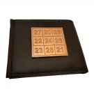 Copper Kuber Yantra Numbers Small 2 X 2 Inch For Wallet Brown Colour 1 Piece Copper Kuber Yantra Numbers Small 2 X 2 Inch For Wallet Brown Colour 1 Piece