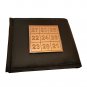 Copper Kuber Yantra Numbers Small 2 X 2 Inch For Wallet Brown Colour 1 Piece