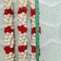 Artificial Jasmine Mogra Flower White And Red Rose Hair Gajra Hair Bun Pack of 3
