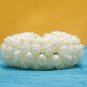Artificial Jasmine Plastic Flower White Color Gajra Bun For Women Hair Set of 3