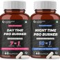 Carbamide Forte Day & Night Fat Burner Capsules for Weight Loss for Women Men