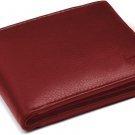 Genuine Leather RFID Protected Red Color Wallet Bifold Center Flap Purse for Men Genuine Leather RFID Protected Red Color Wallet Bifold Center Flap Purse for Men