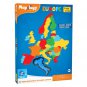Mapology Europe Map Jigsaw Puzzle Educational Toy For Age 5 Years+