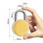 Godrej Navtal Ultra XL+ 3Ton Padlock With 4 Dimple Keys Brass Material & Finish