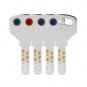 Godrej Navtal Ultra XL+ 3Ton Padlock With 4 Dimple Keys Brass Material & Finish