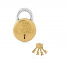 Godrej Navtal 7 levers Padlocks with 4 Keys Padlock Brass Finish