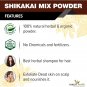The Forest Herbs Shikakai Mix Hair Shampoo 500gm With Amla Reetha Bhringraj