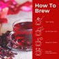 Hibiscus Flower Herbal Tea 200gm Caffeine Free Skin Glow Enhancing Tea