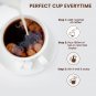Bevzilla Black Roast Dark Instant Arabica Coffee Powder 48 Sachets/Pouches Pack