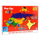 Imagimake Mapology Destination Asia Map Puzzle Pieces Educational Toy For 5+ Yeas