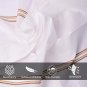 White Striped Men's Pocket Handkerchiefs Hanky 100% Cotton, Pack of 12, XXL King Size