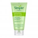 Simple Kind To Skin Refreshing Facial Wash 150ml Soap-Free Facewash