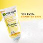 Garnier Vitamin C + Serum Face Wash 100gm Pack of 2 Skin Brightening Tan Removal