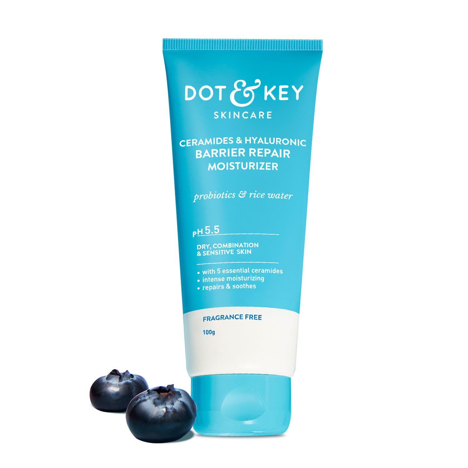 Dot & Key Barrier Repair Moisturizer 100gm with Ceramides and Hyaluronic Acid