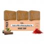 Ghar Handmade Sandalwood & Saffron Magic Skin Brightening Soaps 300gm For Bath