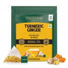 Vahdam Turmeric Ginger Infusion Bags 50 Count Caffeine Free Non-GMO Gluten-Free Vahdam Turmeric Ginger Infusion Bags 50 Count Caffeine Free Non-GMO Gluten-Free