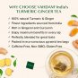 Vahdam Turmeric Ginger Infusion Bags 50 Count Caffeine Free Non-GMO Gluten-Free