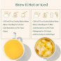 Vahdam Turmeric Ginger Infusion Bags 50 Count Caffeine Free Non-GMO Gluten-Free