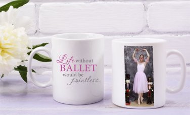 Ballet Would Be Pointless Mug with Photo