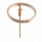 Embroidery sitting frame Lap hoop Wooden cross stitch ring crossstitch  Needlepoint seat stand