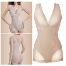 L- NUDE : Lady Slimming Burn Fat Briefs Shapewear Tummy Slim Bodysuit