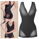 XXL - BLACK: Lady Slimming Burn Fat Briefs Shapewear Tummy Slim Bodysuit