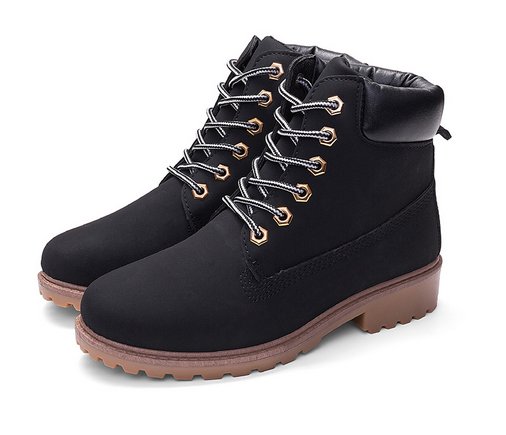 S38 - BLACK (NO PLUSH) - Hot New Autumn Winter Women Flat Heel Boots