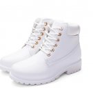 S39 WHITE - (NO PLUSH) - Hot New Autumn Winter Women Flat Heel Boots