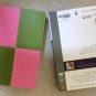 KJV Thinline Large Print Italian Meadow Green/Pink Duo-Tone - Red Letter Edition Bible - Zondervan!