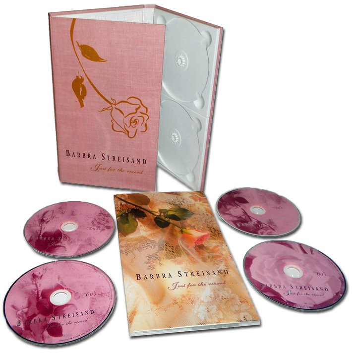 Just For The Record... Barbra Streisand CD Box Set - Music from the 60's, 70s & 80's!