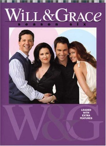 Will & Grace Season Six Eric McCormack, Debra Messing DVD Set!