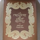 A TREASURY OF GREAT RECIPES HARDCOVER by Vincent Price & Mary Price!
