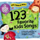 123 Favorite Kids Songs 1-3 CD Box Set - 123 ALL TIME FAVORITES  - Sealed!