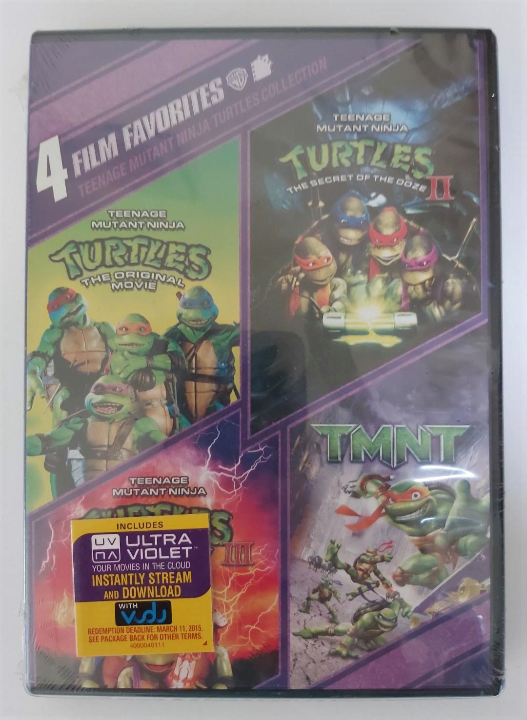 Teenage Mutant Ninja Turtles Collection: 4 Film Favorites [2 Discs] DVD ...