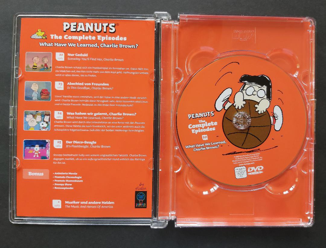 Die Peanuts Vol. 10 What Have We Learned, Charlie Brown? GERMAN
