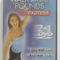 Leslie Sansone Walk Away the Pounds Express 2 in 1 Workout DVD - Sealed!
