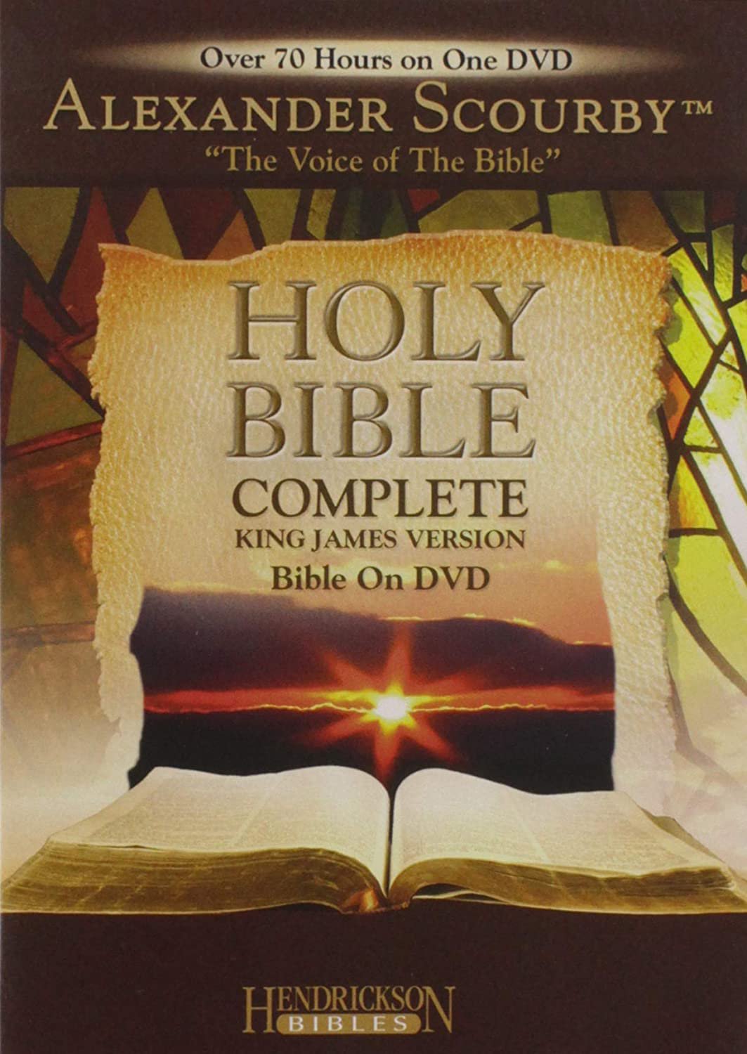 Holy Bible: Complete King James Version Bible on DVD narrated by Alexander Scourby - SEALED!