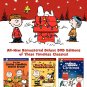 Peanuts Deluxe Holiday Collection DVD Set - Each DVD contains Bonus Episode - Sealed!