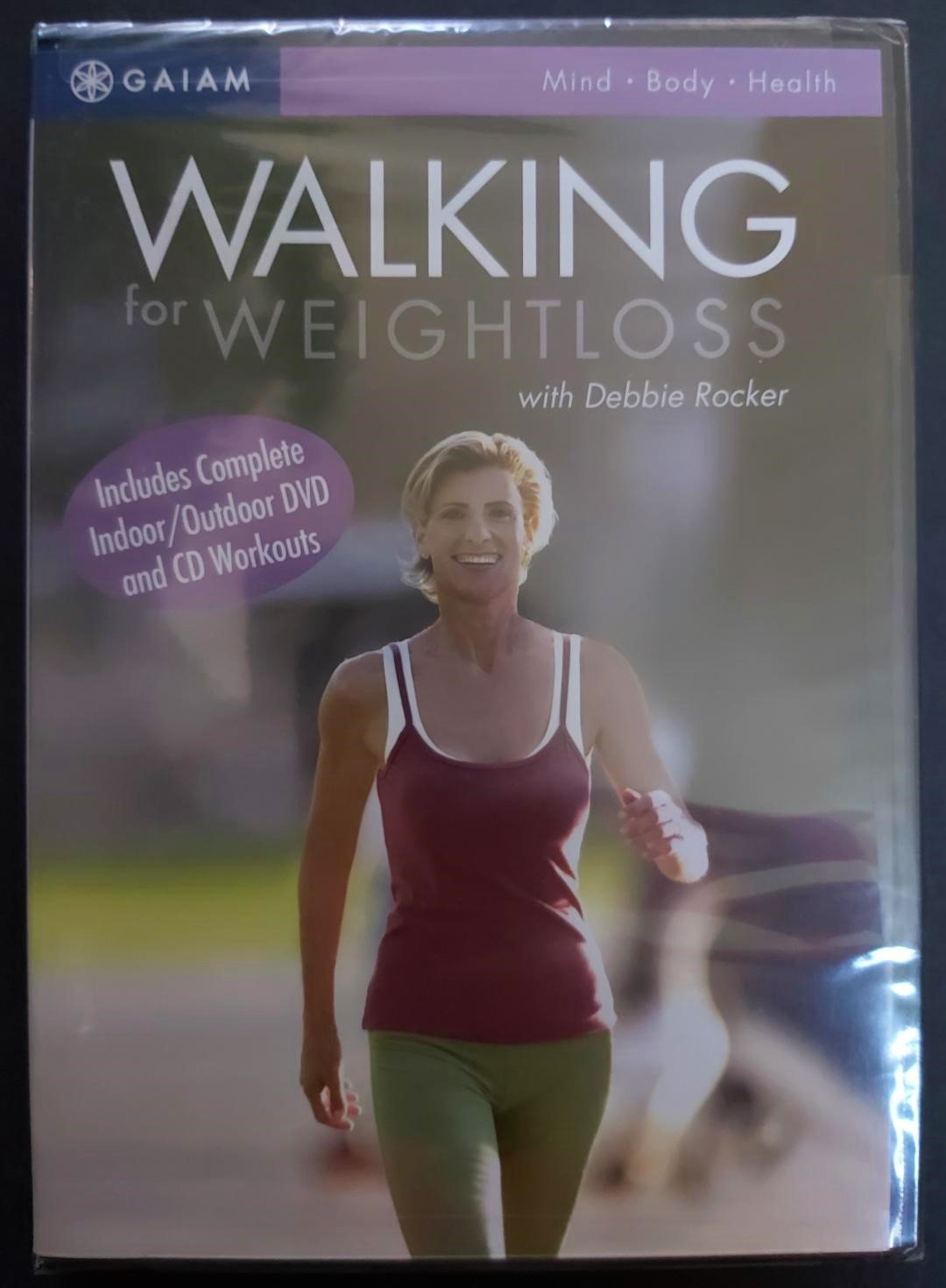 GAIAM Walking for Weight Loss With Debbie Rocker Indoor/Outdoor DVD ...