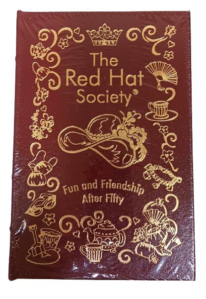 Easton Press - The Red Hat Society - Sue Ellen Cooper Signed Leather Bound Edition - SEALED!