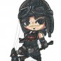 Videogame Embroidery Fortnite Renegade Raider Chibi