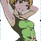 Videogame Embroidery Persona Chie