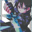 Anime Embroidery SAO Kirito