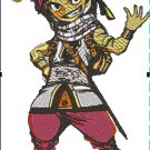 Anime Embroidery Fairy Tail Natsu Dragneel chibi